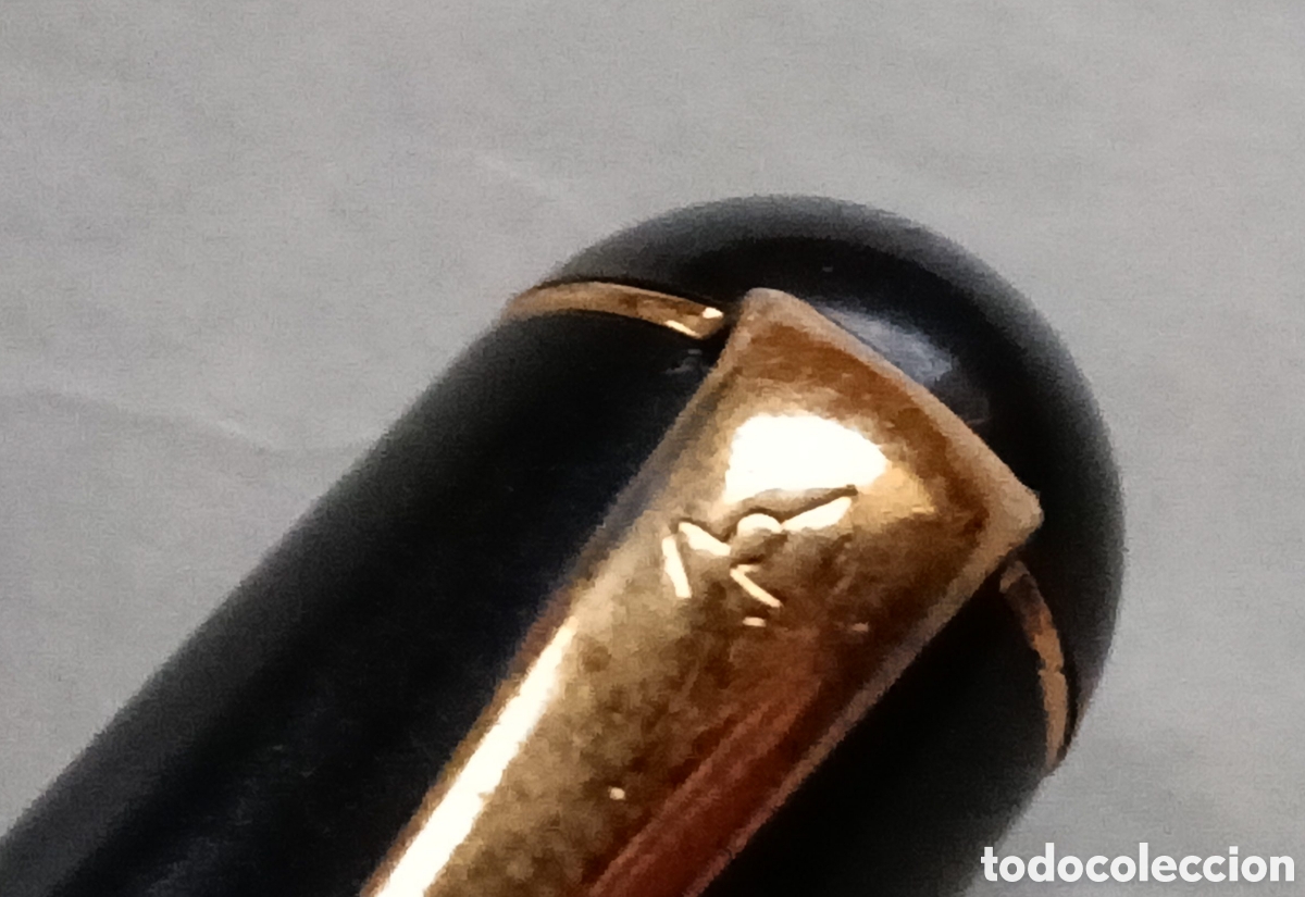 Plumas estilogr&aacute;ficas antiguas: Pluma estilografica Marksman.,- - Foto 3