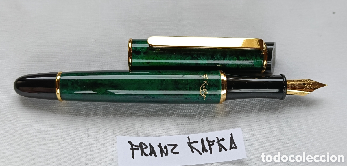 Plumas estilogr&aacute;ficas antiguas: Estuche-expositor,- 40 plumas - Foto 29
