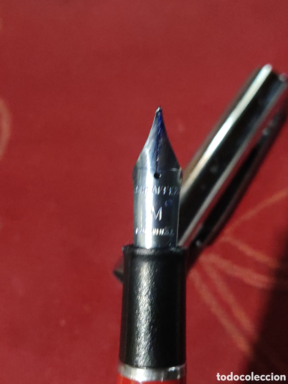 Plumas estilogr&aacute;ficas antiguas: Pluma estilogr&aacute;fica Sheaffer ( Renault ) - Foto 3