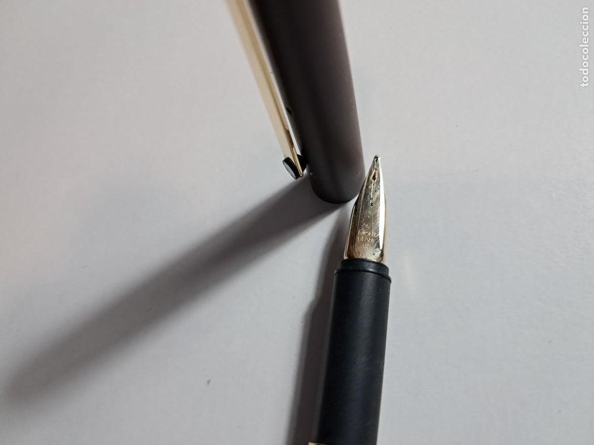 Plumas estilogr&aacute;ficas antiguas: PLUMA ESTILOGR&Aacute;FICA MONTBLANC - Foto 2
