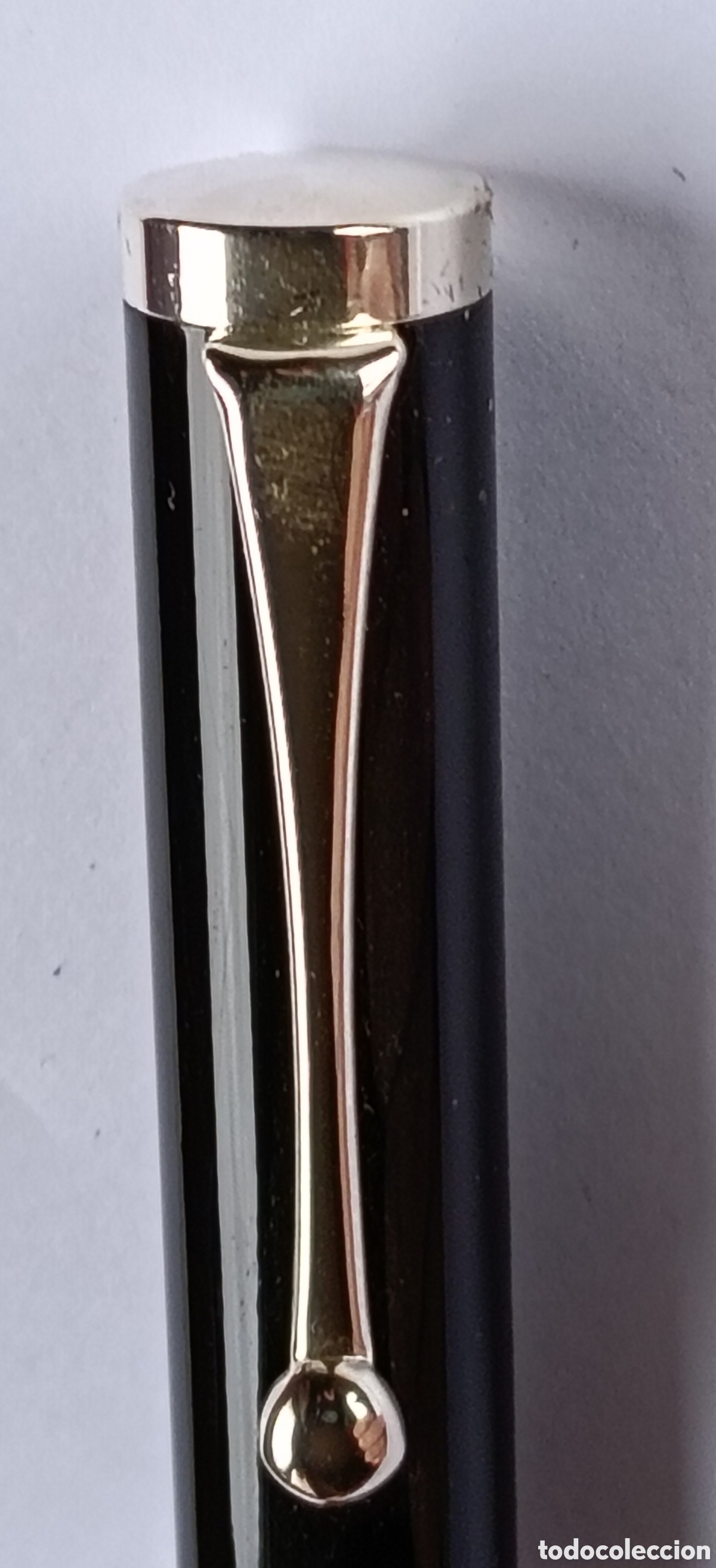 Plumas estilogr&aacute;ficas antiguas: Pluma estilografica con ba&ntilde;o de plata - Foto 3