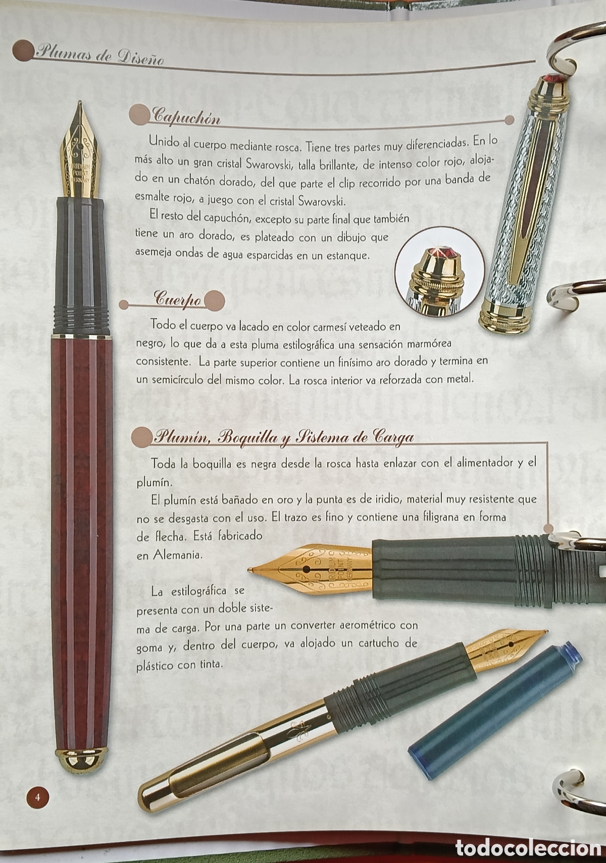 Plumas estilogr&aacute;ficas antiguas: Pluma estilografica ONDAS - Foto 2