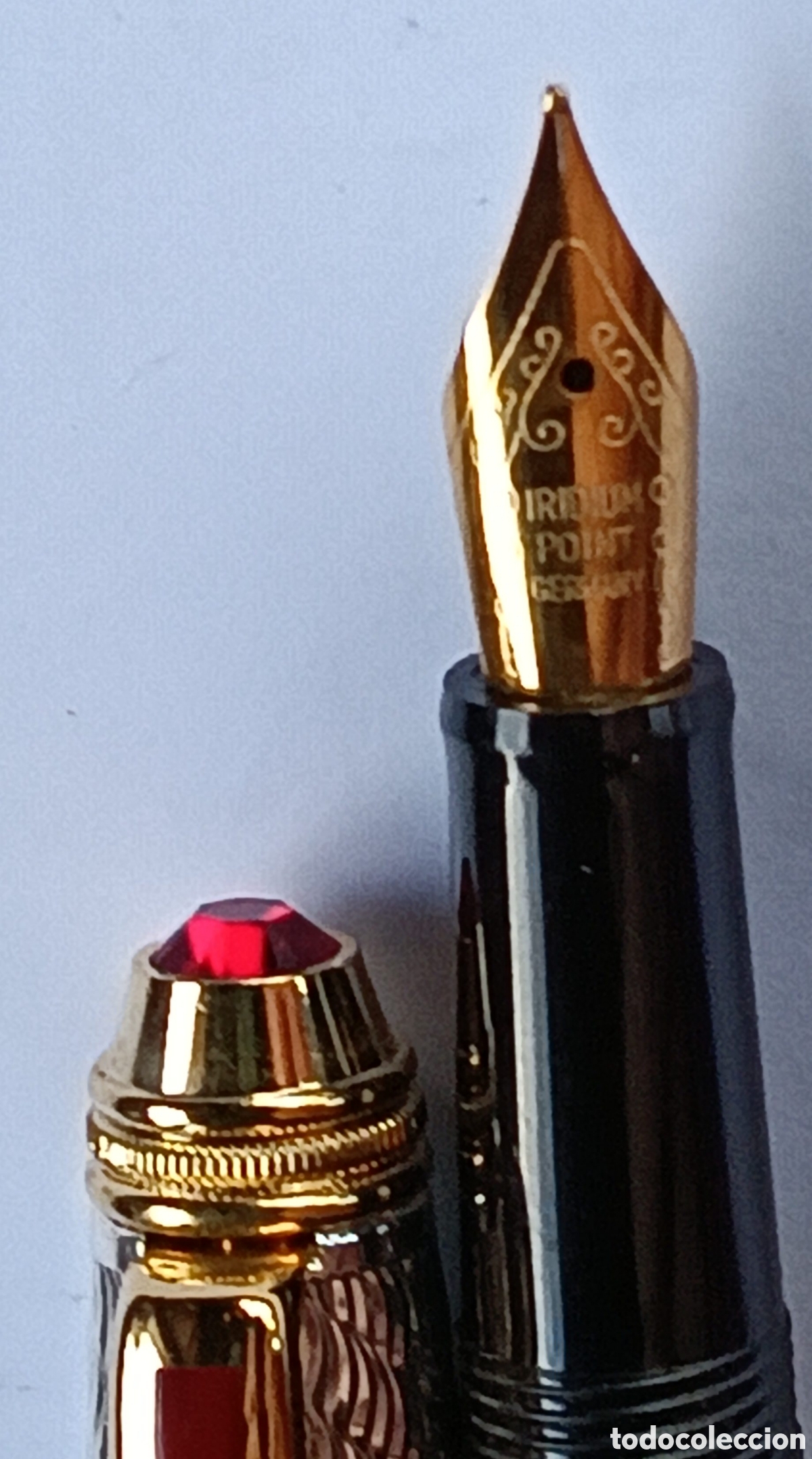 Plumas estilogr&aacute;ficas antiguas: Pluma estilografica ONDAS - Foto 5