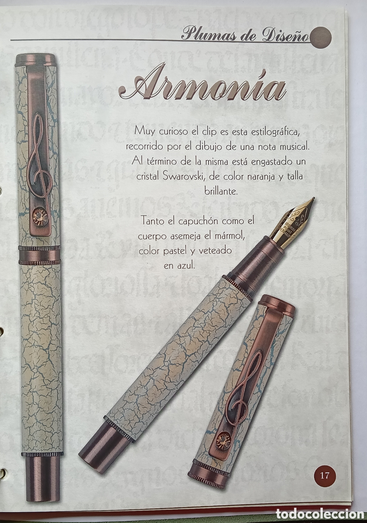 Plumas estilogr&aacute;ficas antiguas: Pluma estilografica ARMON&Iacute;A - Foto 1