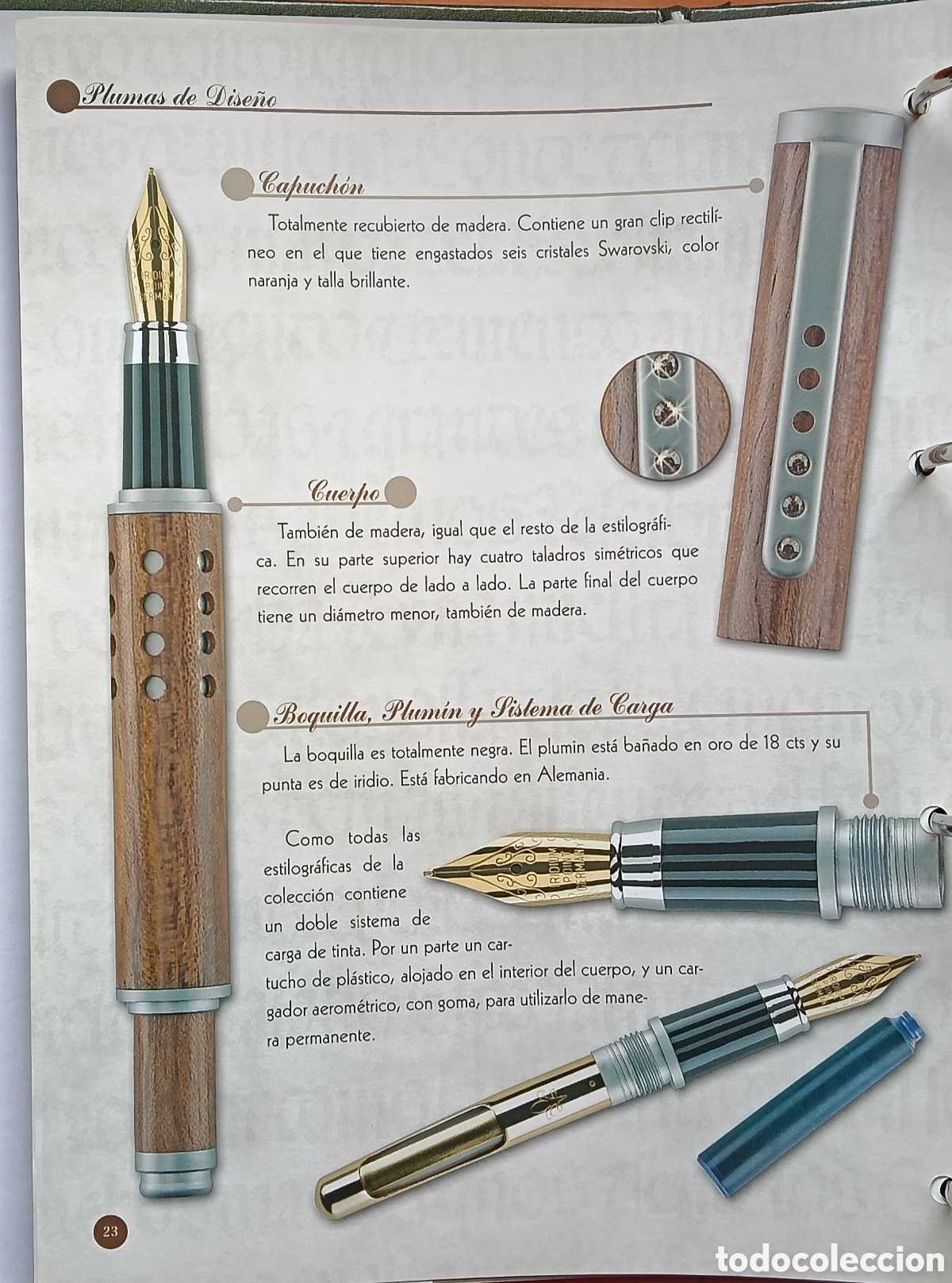 Plumas estilogr&aacute;ficas antiguas: Pluma estilografica S&Aacute;NDALO - Foto 2