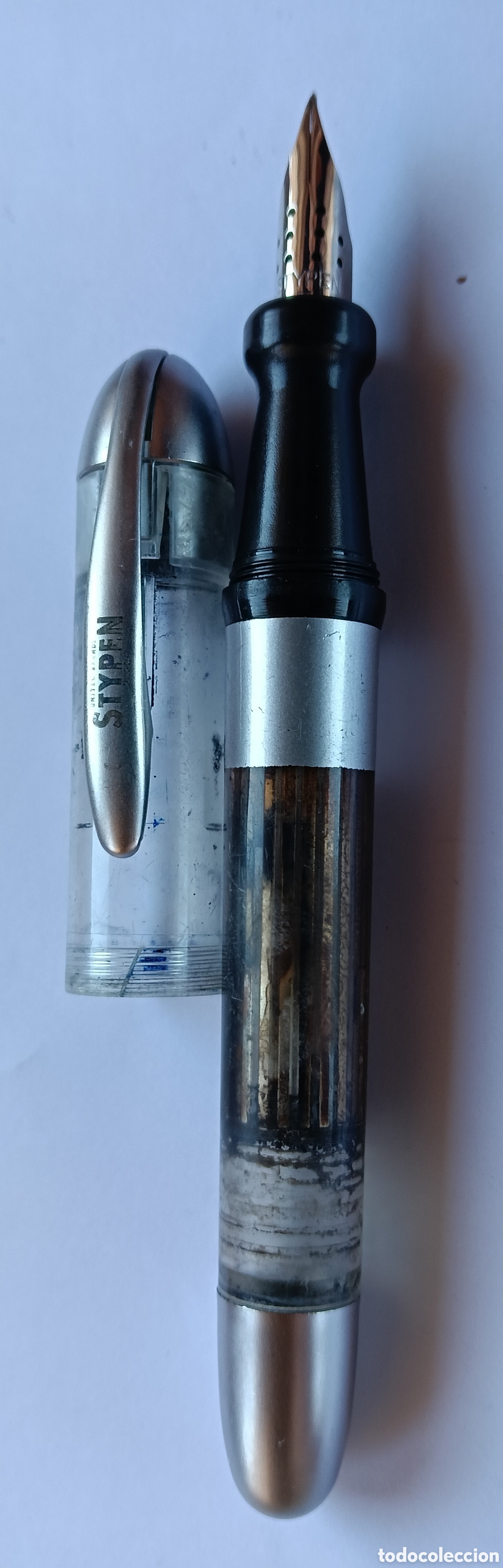 Plumas estilogr&aacute;ficas antiguas: Lote de 4 plumas estilograficas - Foto 3