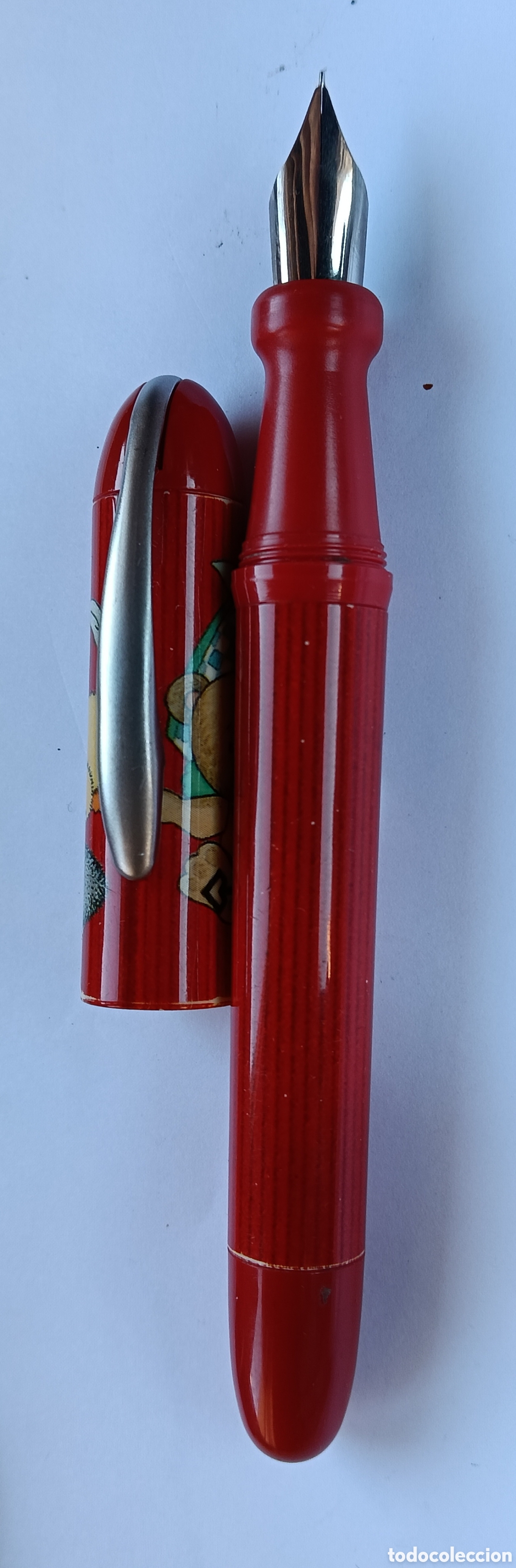 Plumas estilogr&aacute;ficas antiguas: Lote de 4 plumas estilograficas - Foto 7