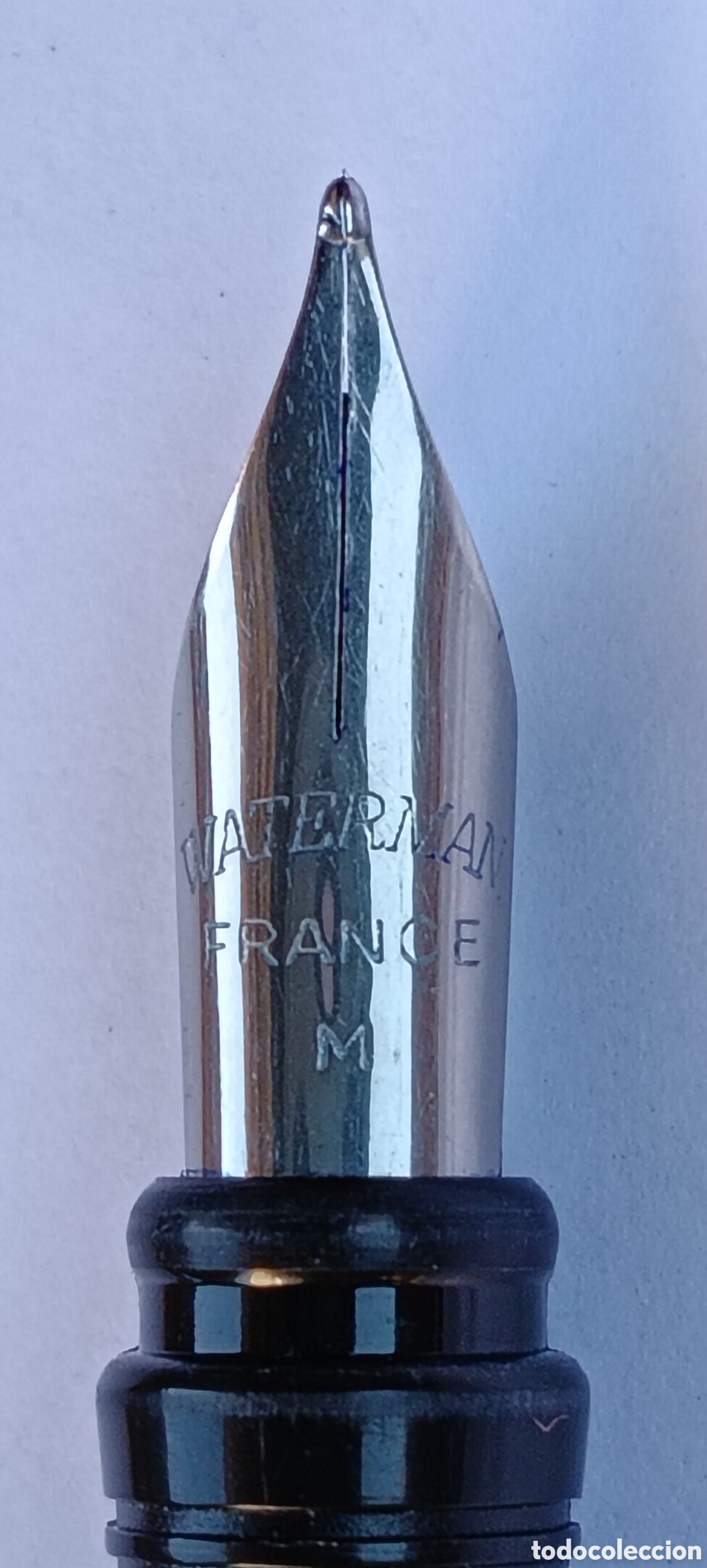 Plumas estilogr&aacute;ficas antiguas: Pluma estilografica Waterman - Foto 4
