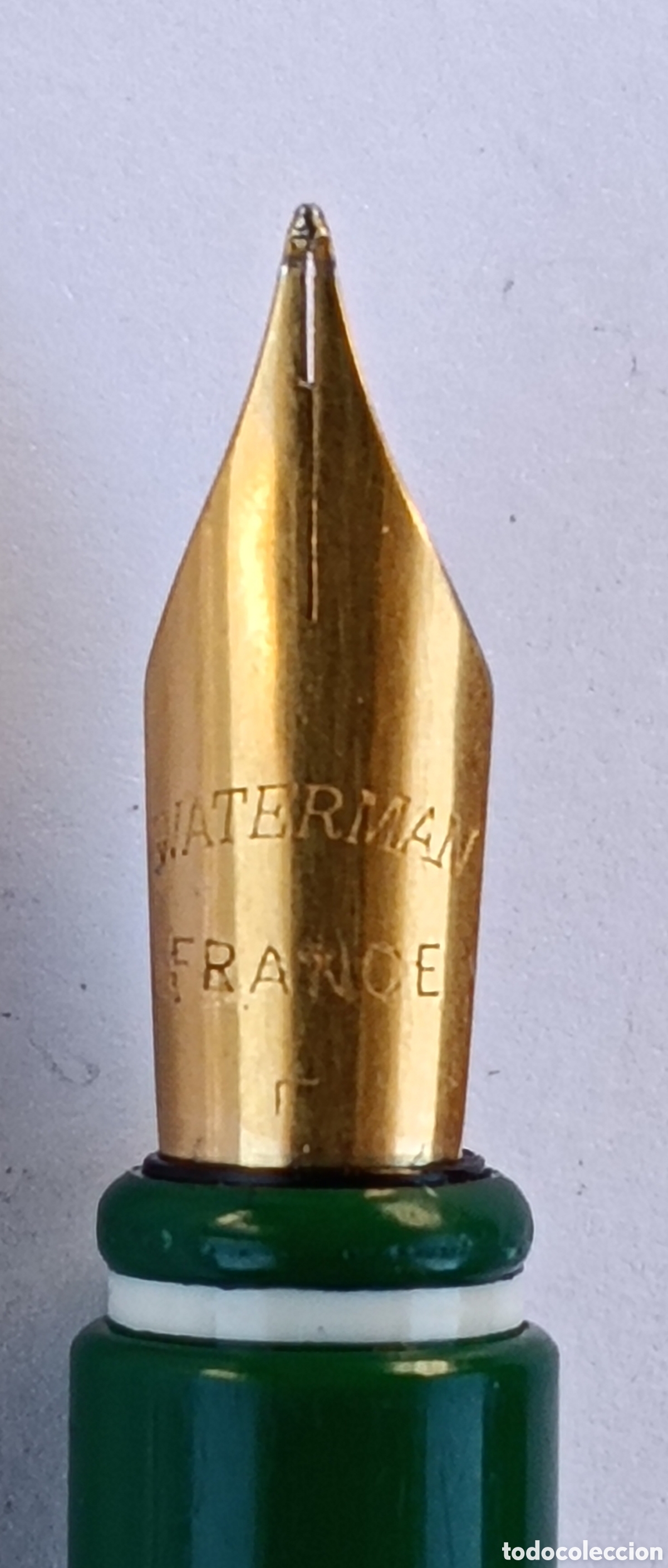 Plumas estilogr&aacute;ficas antiguas: Pluma estilografica Waterman Forum - Foto 6