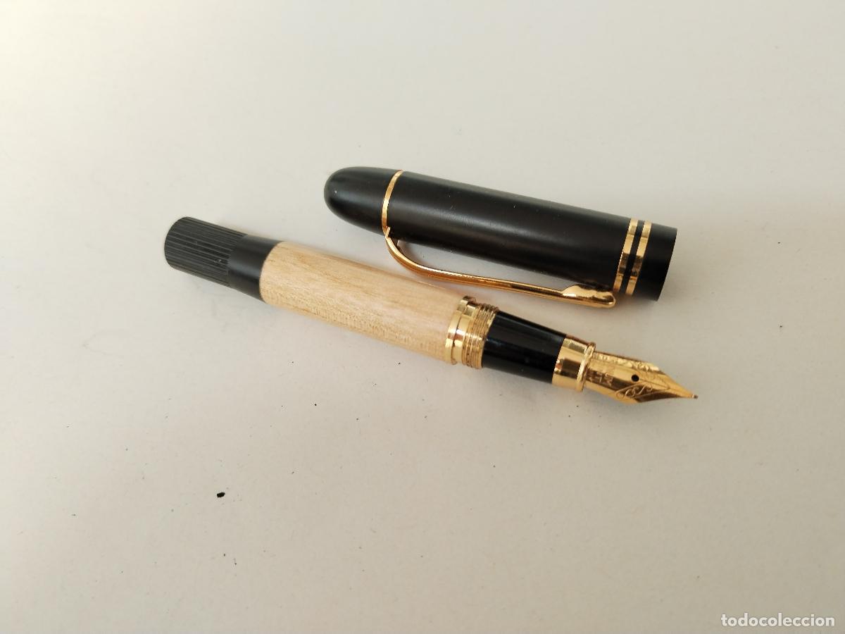 Plumas estilogr&aacute;ficas antiguas: pluma estilografica corta germany - Foto 1
