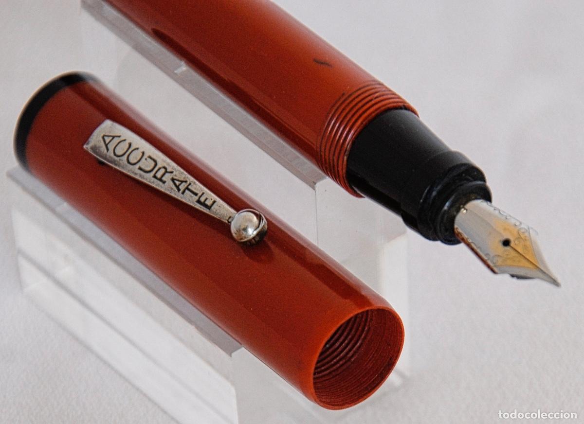 Plumas estilogr&aacute;ficas antiguas: ACCURATE FLAT TOP - BIG PEN - Foto 6