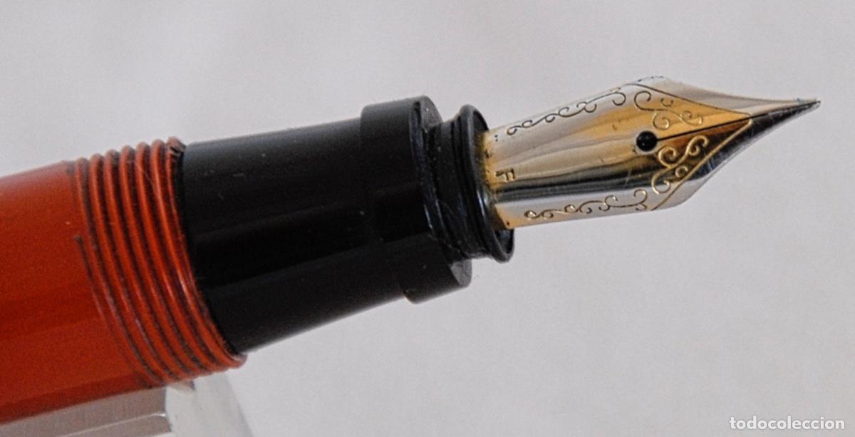 Plumas estilogr&aacute;ficas antiguas: ACCURATE FLAT TOP - BIG PEN - Foto 8