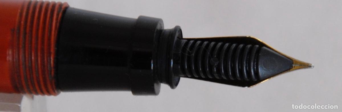 Plumas estilogr&aacute;ficas antiguas: ACCURATE FLAT TOP - BIG PEN - Foto 10
