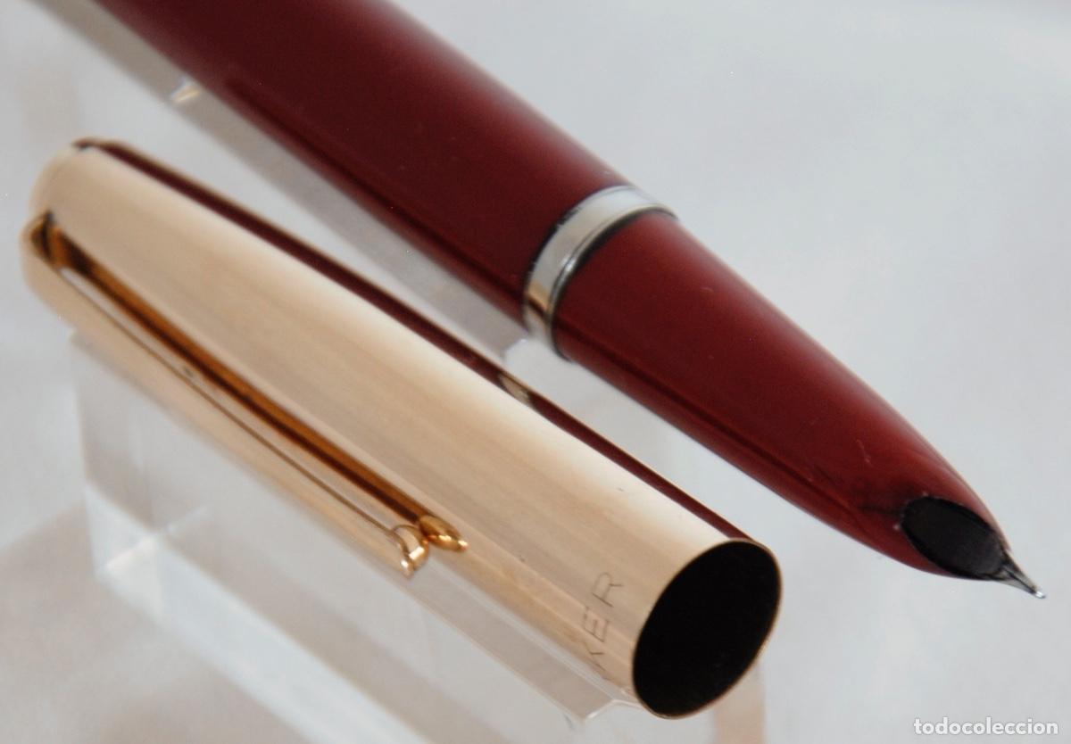 Plumas estilogr&aacute;ficas antiguas: PARKER SUPER 21 1950,s - Foto 9