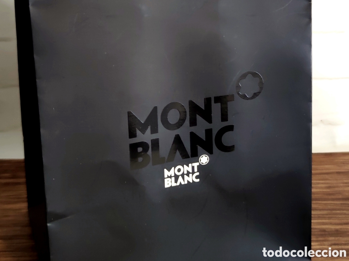 Plumas estilogr&aacute;ficas antiguas: Montblanc Bolsa negra - Foto 3