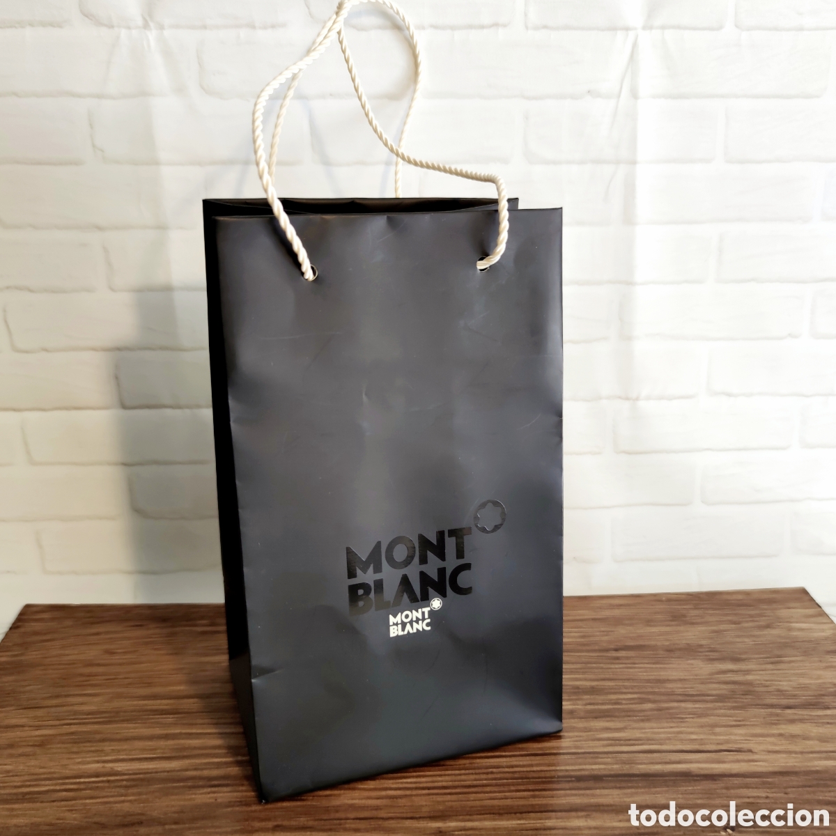 Plumas estilogr&aacute;ficas antiguas: Montblanc Bolsa negra - Foto 1