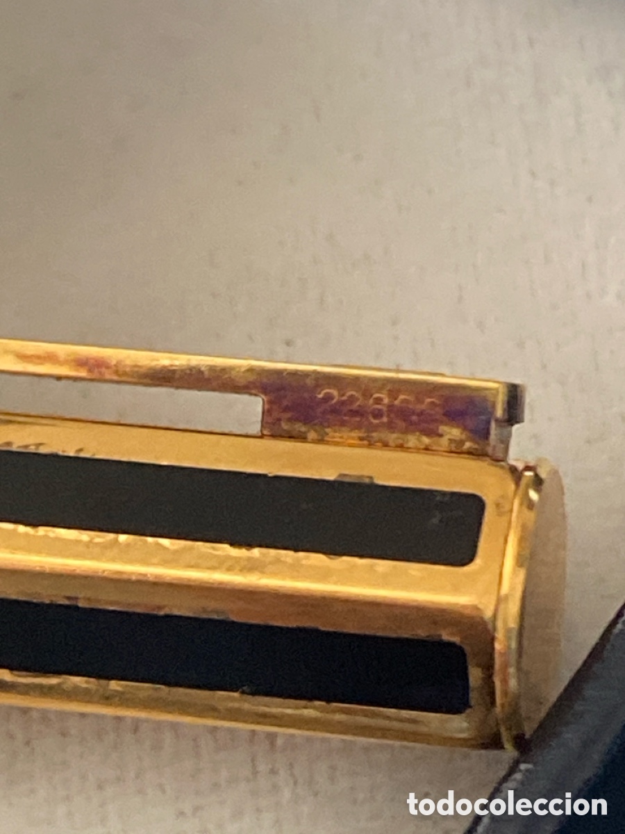 Plumas estilogr&aacute;ficas antiguas: CARAN D&rsquo;ACHE.Plumin oro 18cts - Foto 4