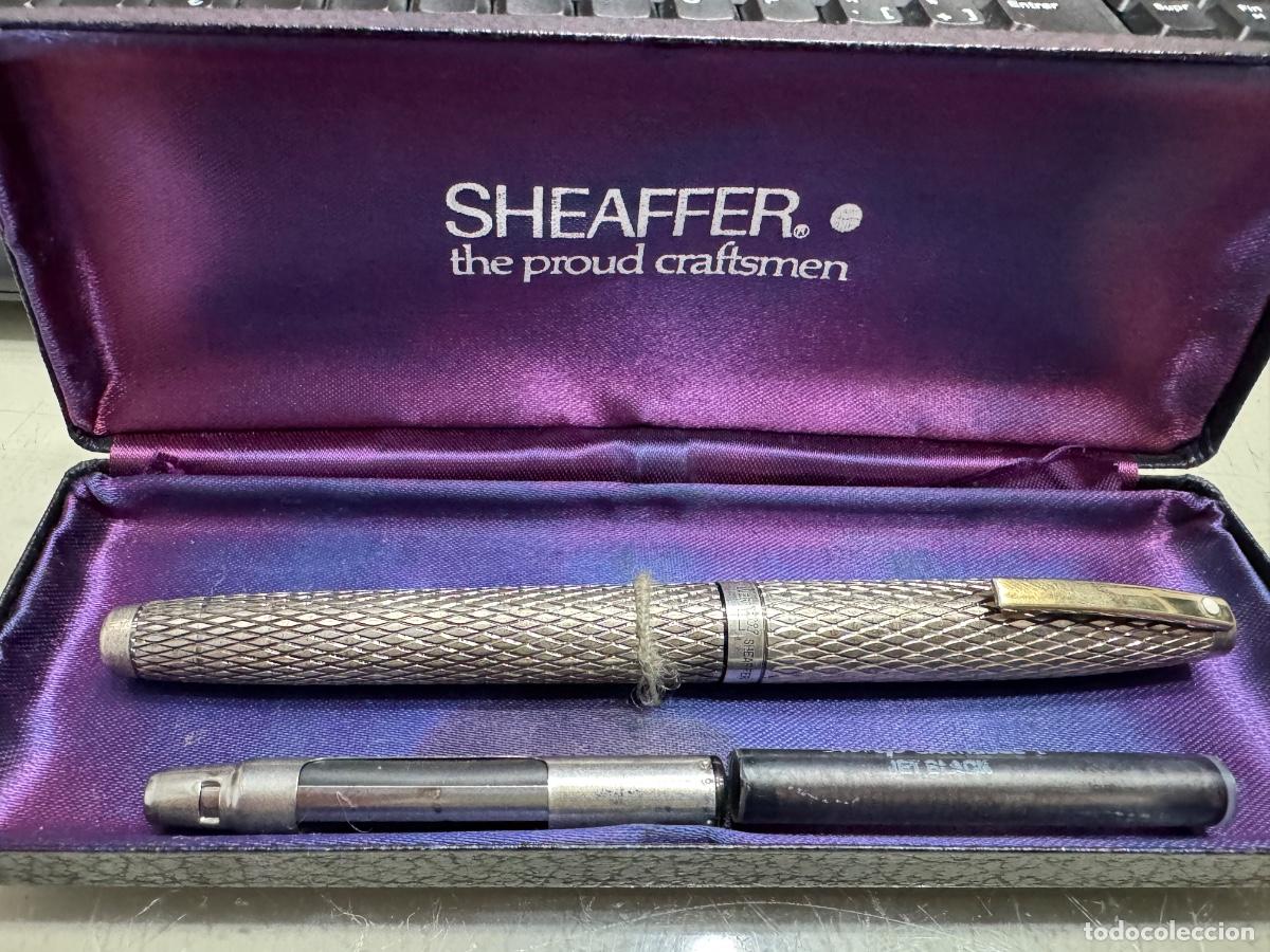 Plumas estilogr&aacute;ficas antiguas: Pluma estilogr&aacute;fica Sheaffer. muy bien conservada. - Foto 2