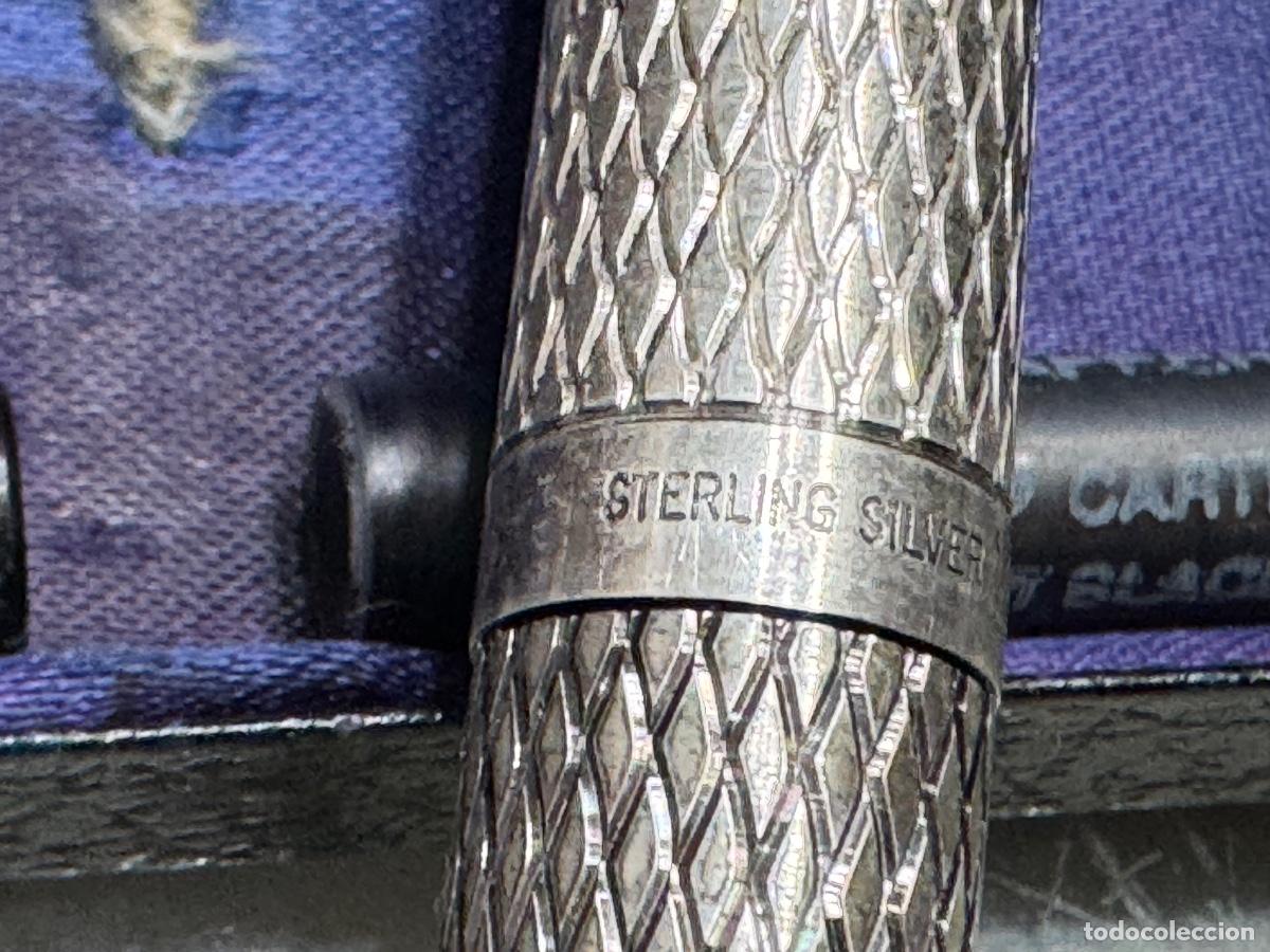 Plumas estilogr&aacute;ficas antiguas: Pluma estilogr&aacute;fica Sheaffer. muy bien conservada. - Foto 6