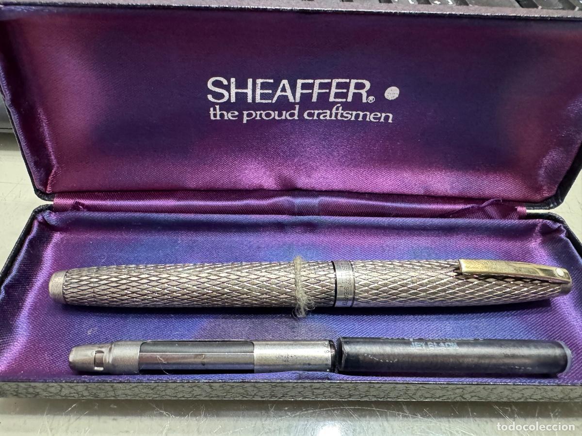 Plumas estilogr&aacute;ficas antiguas: Pluma estilogr&aacute;fica Sheaffer. muy bien conservada. - Foto 1