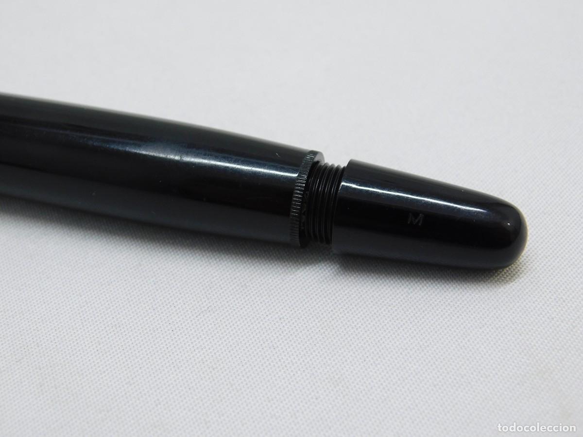 Plumas estilogr&aacute;ficas antiguas: PLUMA MONTBLANC MODELO M 342 - PLUMIN ORO 14K - Foto 4