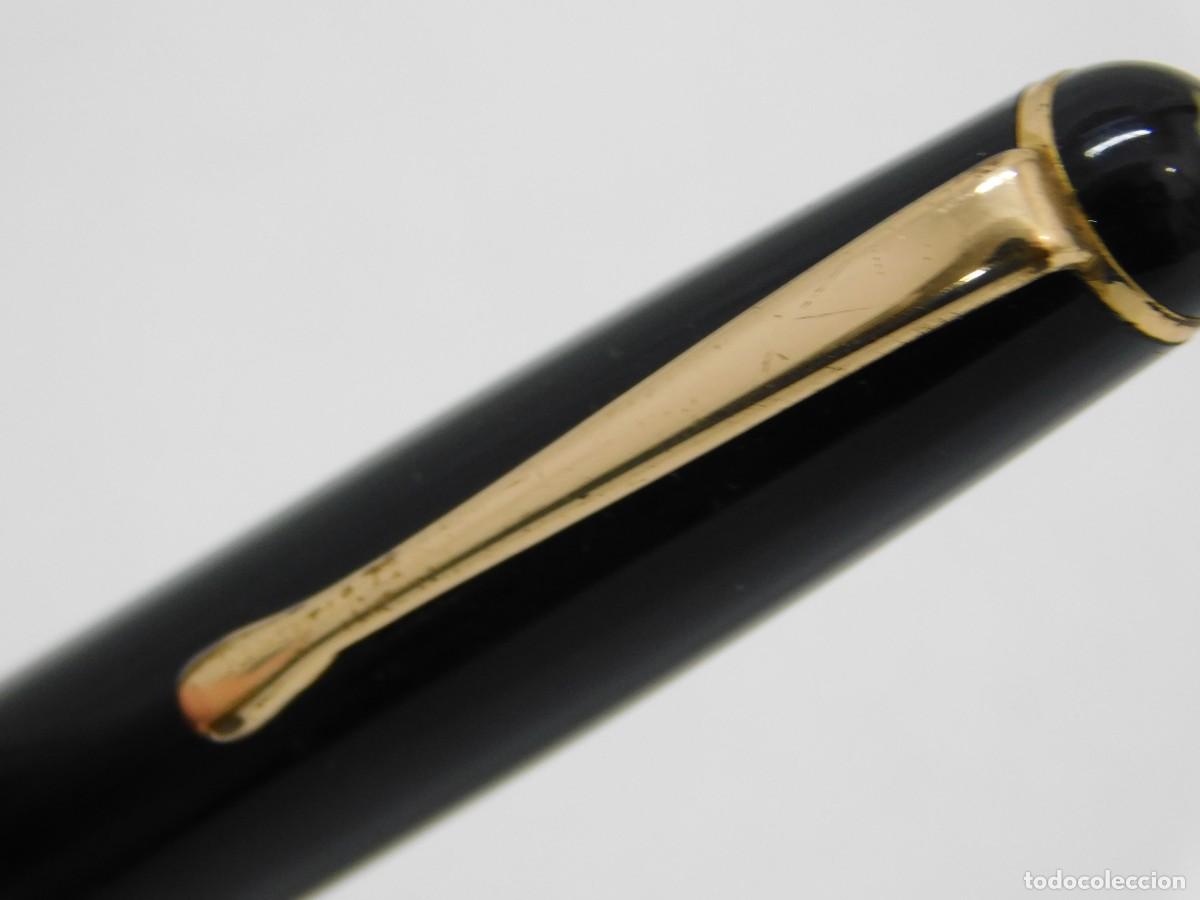 Plumas estilogr&aacute;ficas antiguas: PLUMA MONTBLANC MODELO M 342 - PLUMIN ORO 14K - Foto 7