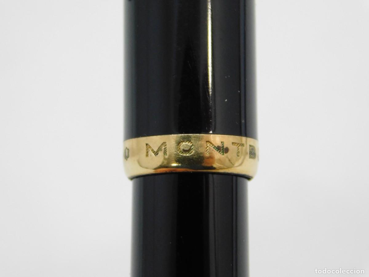 Plumas estilogr&aacute;ficas antiguas: PLUMA MONTBLANC MODELO M 342 - PLUMIN ORO 14K - Foto 8