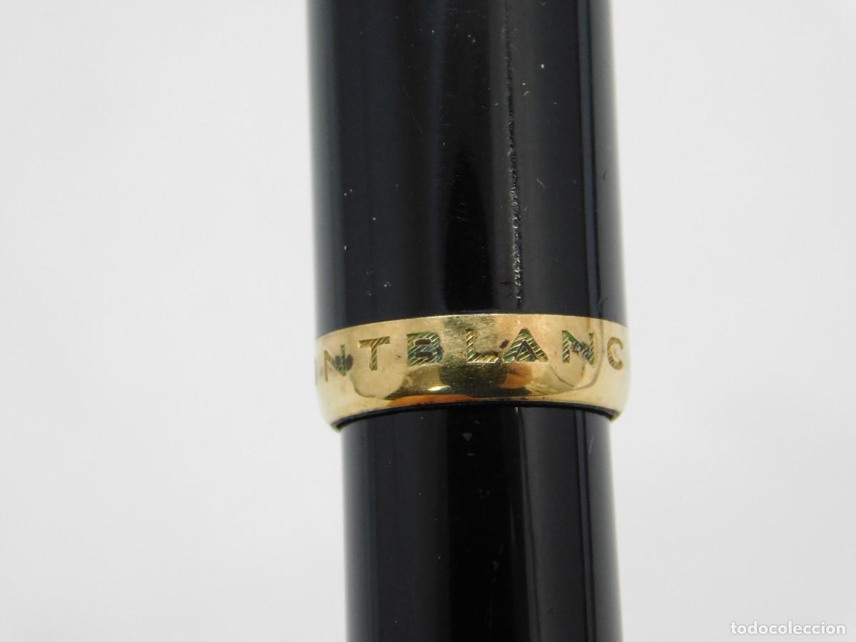 Plumas estilogr&aacute;ficas antiguas: PLUMA MONTBLANC MODELO M 342 - PLUMIN ORO 14K - Foto 9