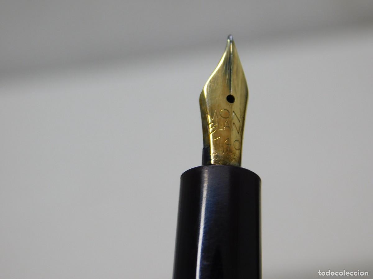 Plumas estilogr&aacute;ficas antiguas: PLUMA MONTBLANC MODELO M 342 - PLUMIN ORO 14K - Foto 15