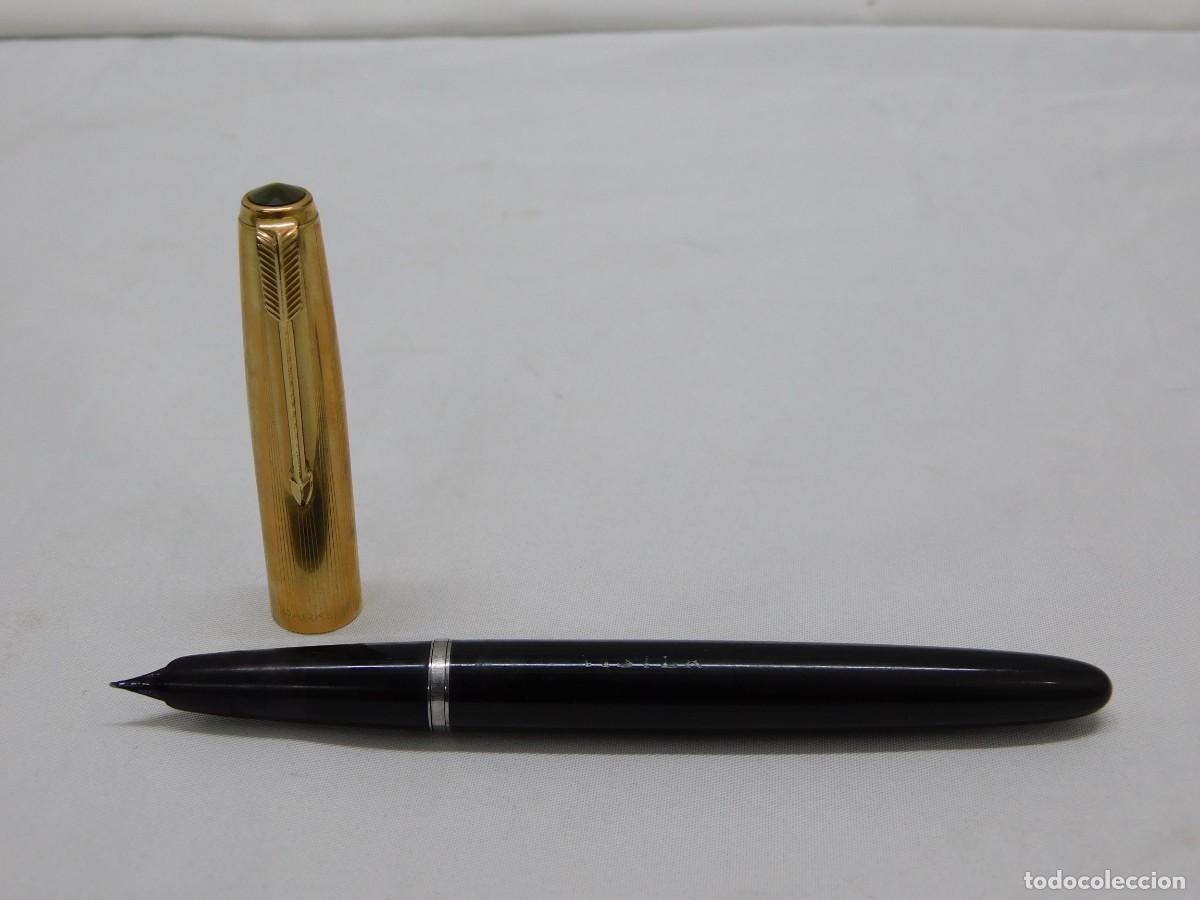 Plumas estilogr&aacute;ficas antiguas: PLUMA PARKER - MADE IN USA - Foto 5