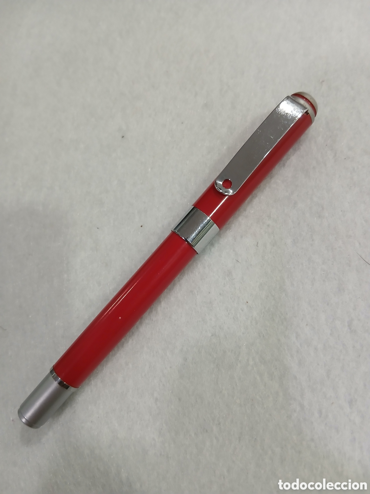 Plumas estilogr&aacute;ficas antiguas: Pluma Roja Iridium Point. (L66) - Foto 1