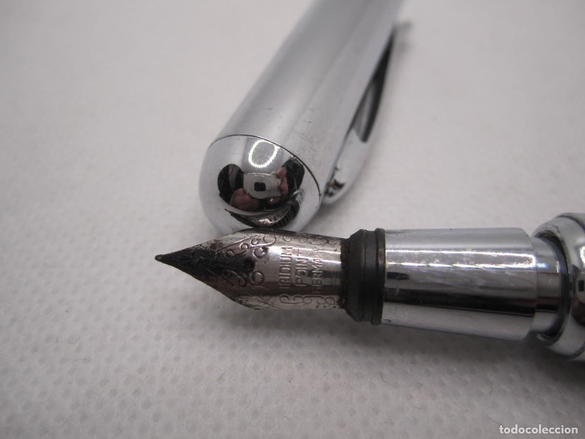 Plumas estilogr&aacute;ficas antiguas: pluma estilografica genius iridium germany - Foto 2