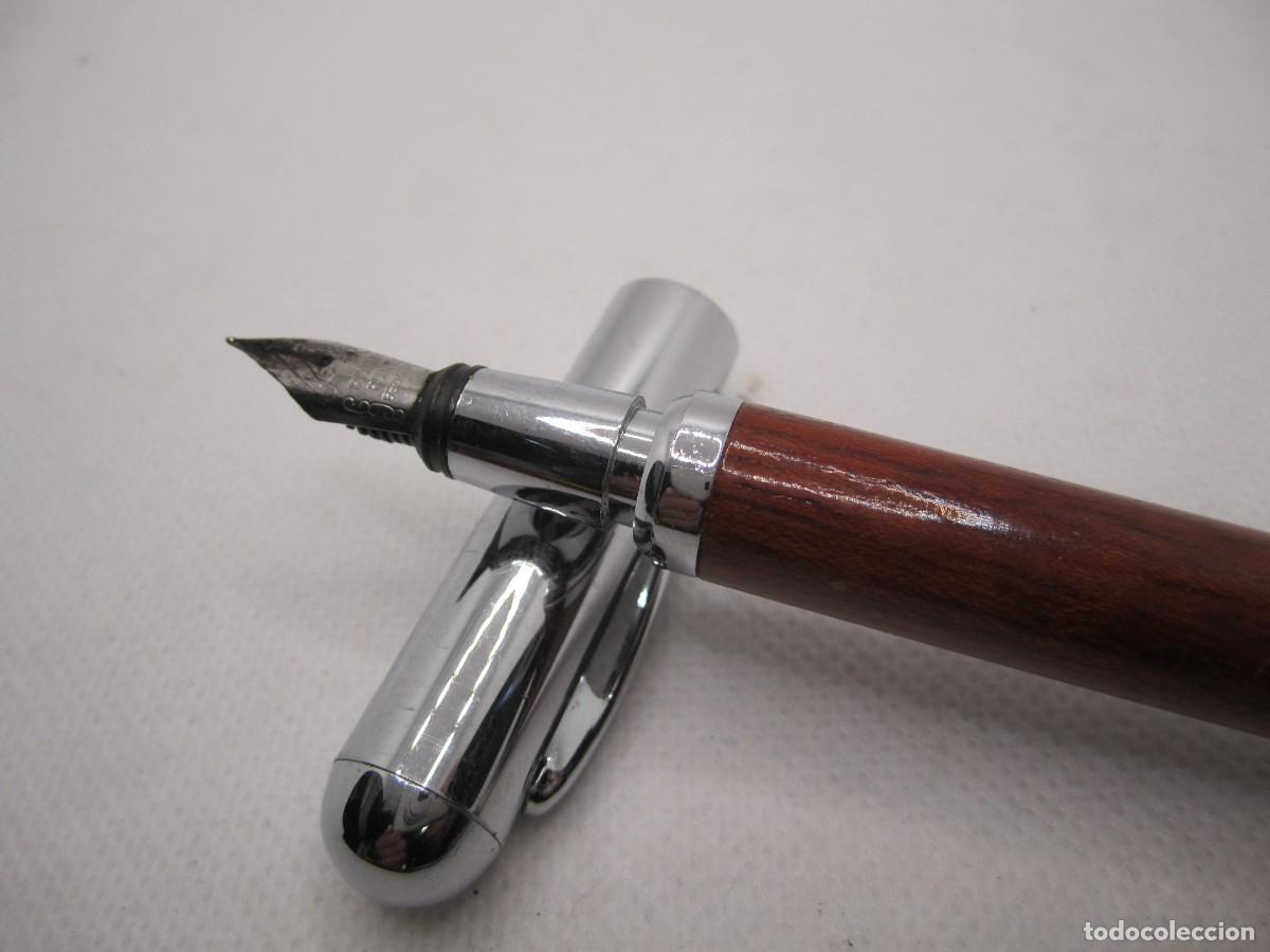 Plumas estilogr&aacute;ficas antiguas: pluma estilografica genius iridium germany - Foto 3