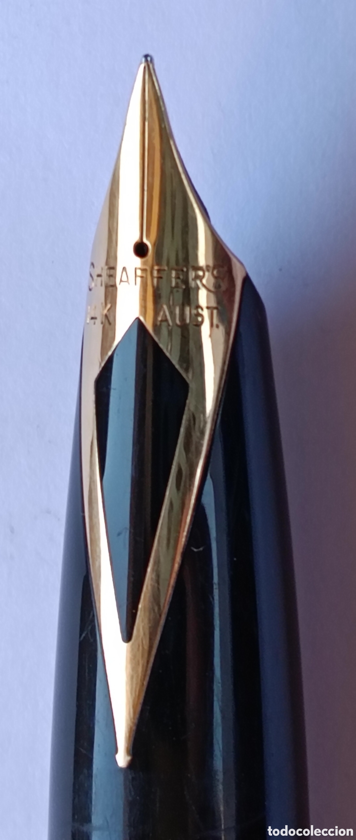 Plumas estilogr&aacute;ficas antiguas: Pluma estilografica Sheaffer Snorkel - Foto 8