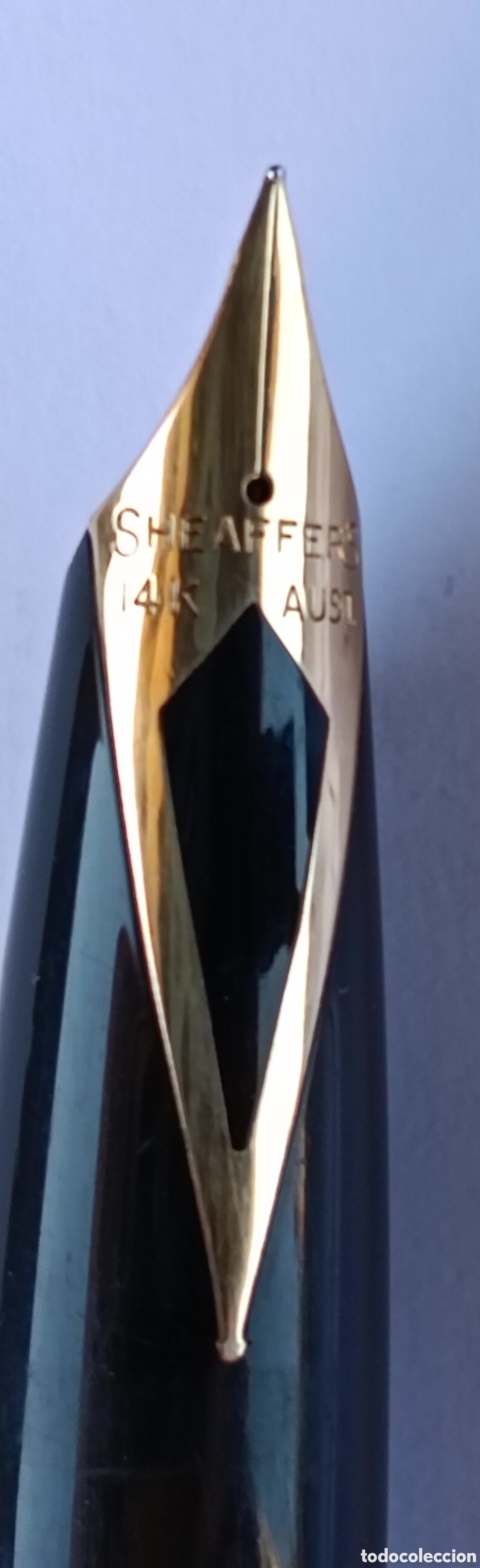 Plumas estilogr&aacute;ficas antiguas: Pluma estilografica Sheaffer Snorkel - Foto 9