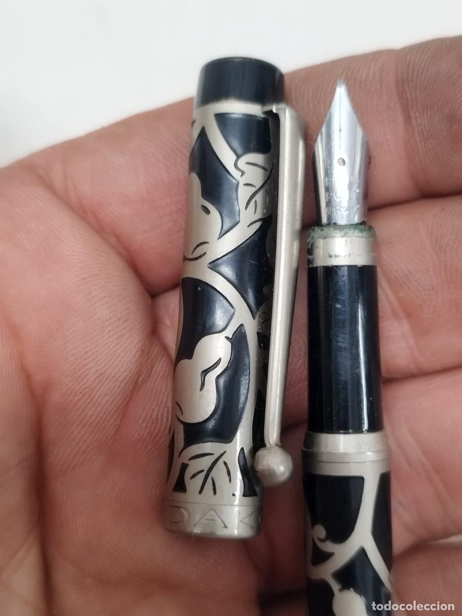 Plumas estilogr&aacute;ficas antiguas: Pluma estilogr&aacute;fica, marca DAKOTA. - Foto 9