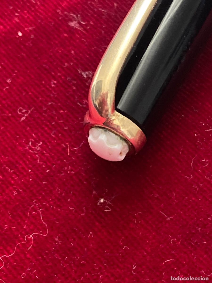 Plumas estilogr&aacute;ficas antiguas: MONTBLANC 252 .Plumin de oro . - Foto 3
