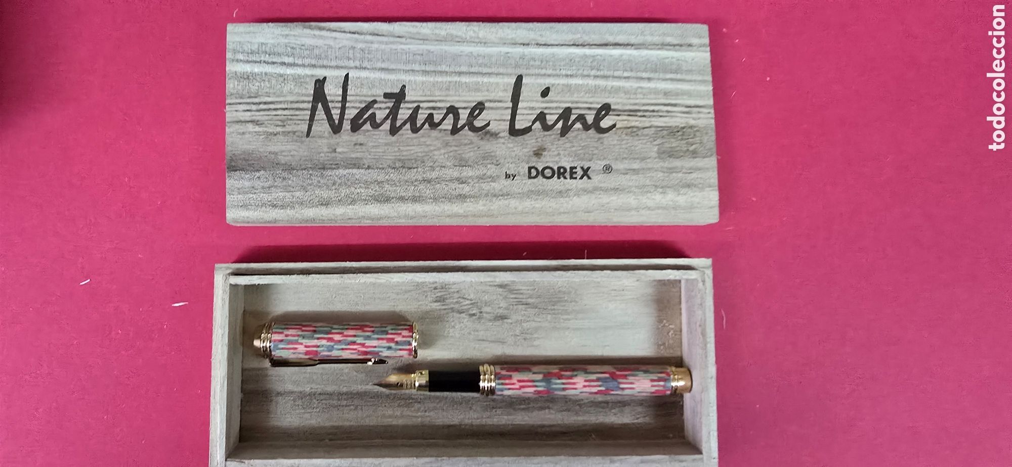 Plumas estilogr&aacute;ficas antiguas: Dorex Nature Line pluma a estrenar - Foto 1