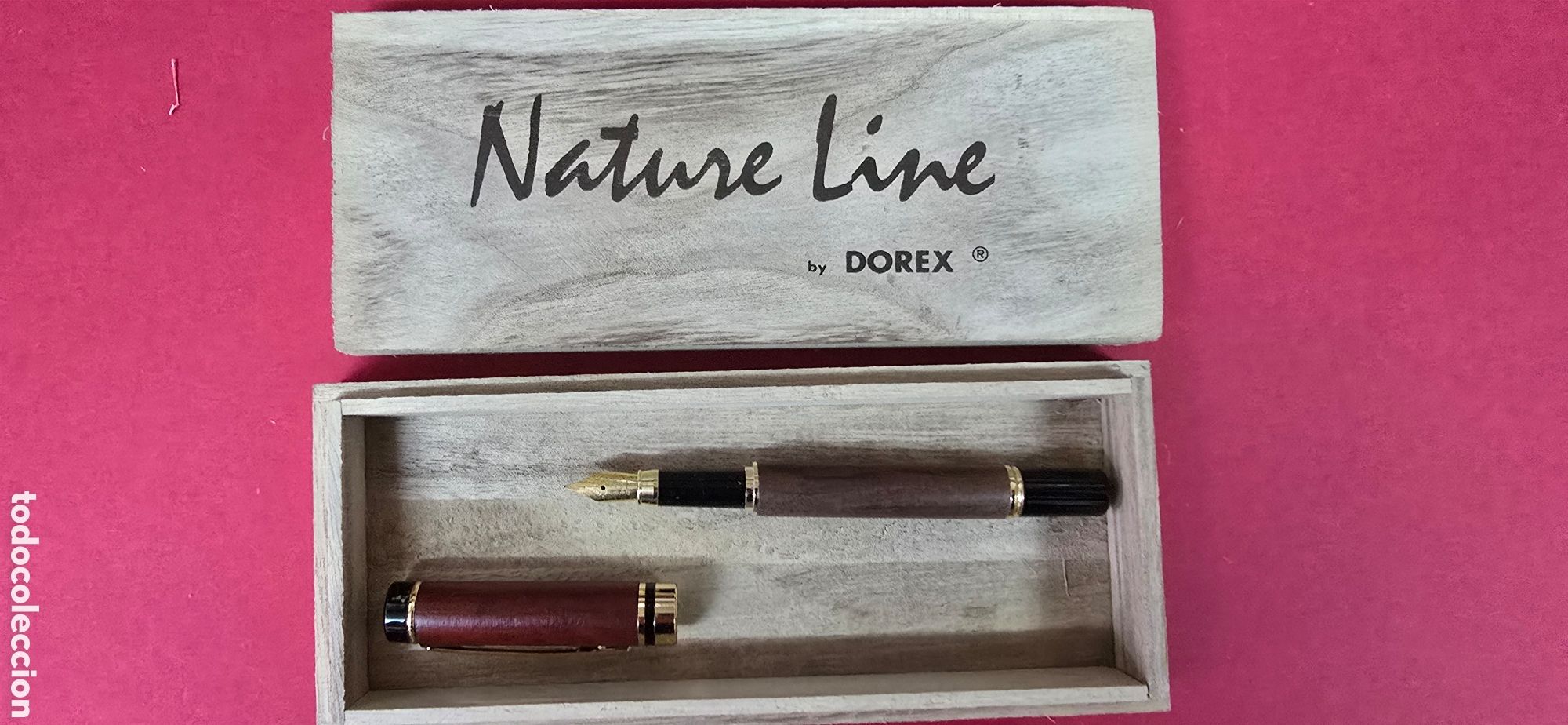 Plumas estilogr&aacute;ficas antiguas: Dorex Nature Line pluma a estrenar - Foto 1