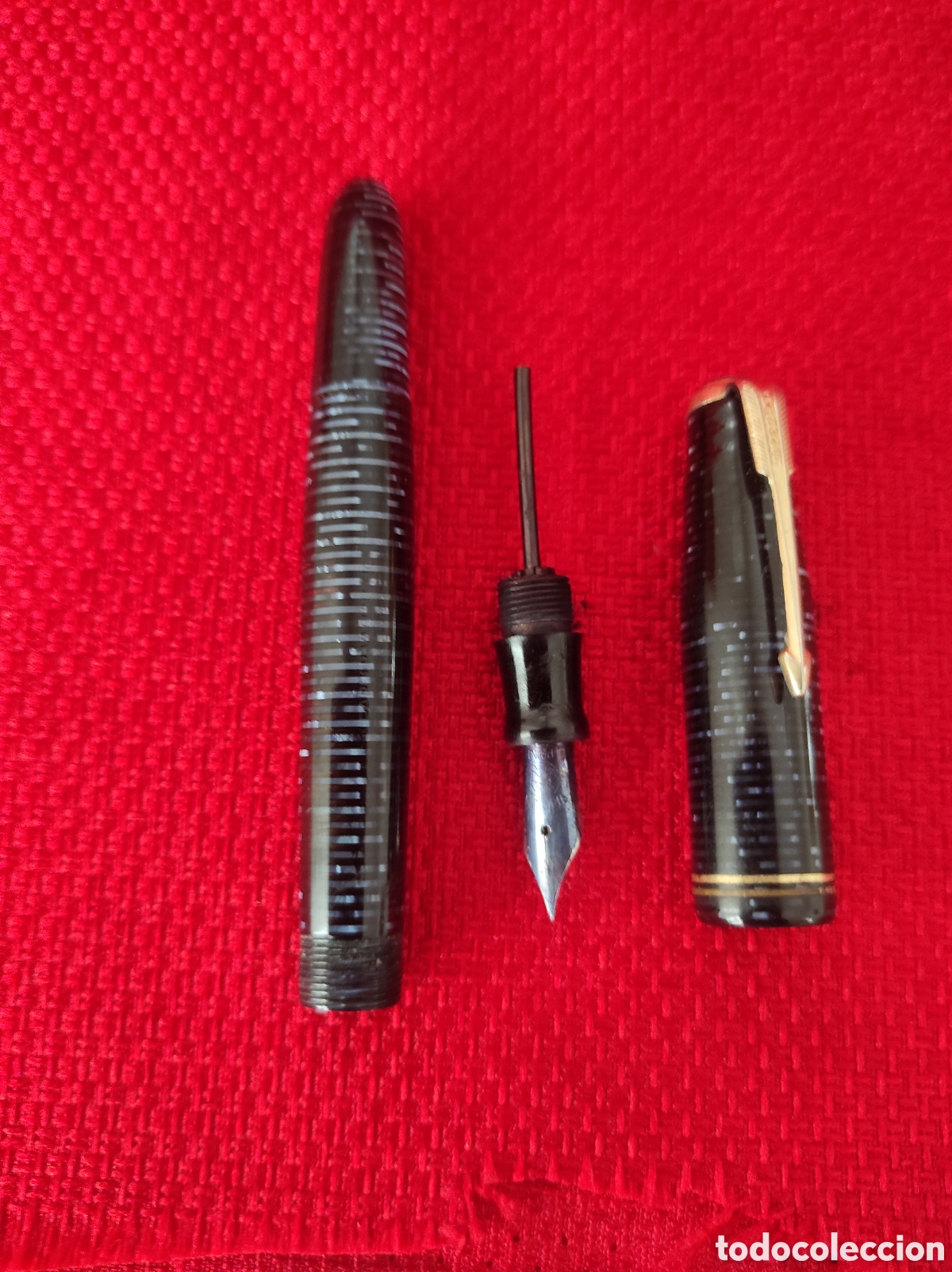Plumas estilogr&aacute;ficas antiguas: Antigua pluma PARKER Vacumatic - Foto 9