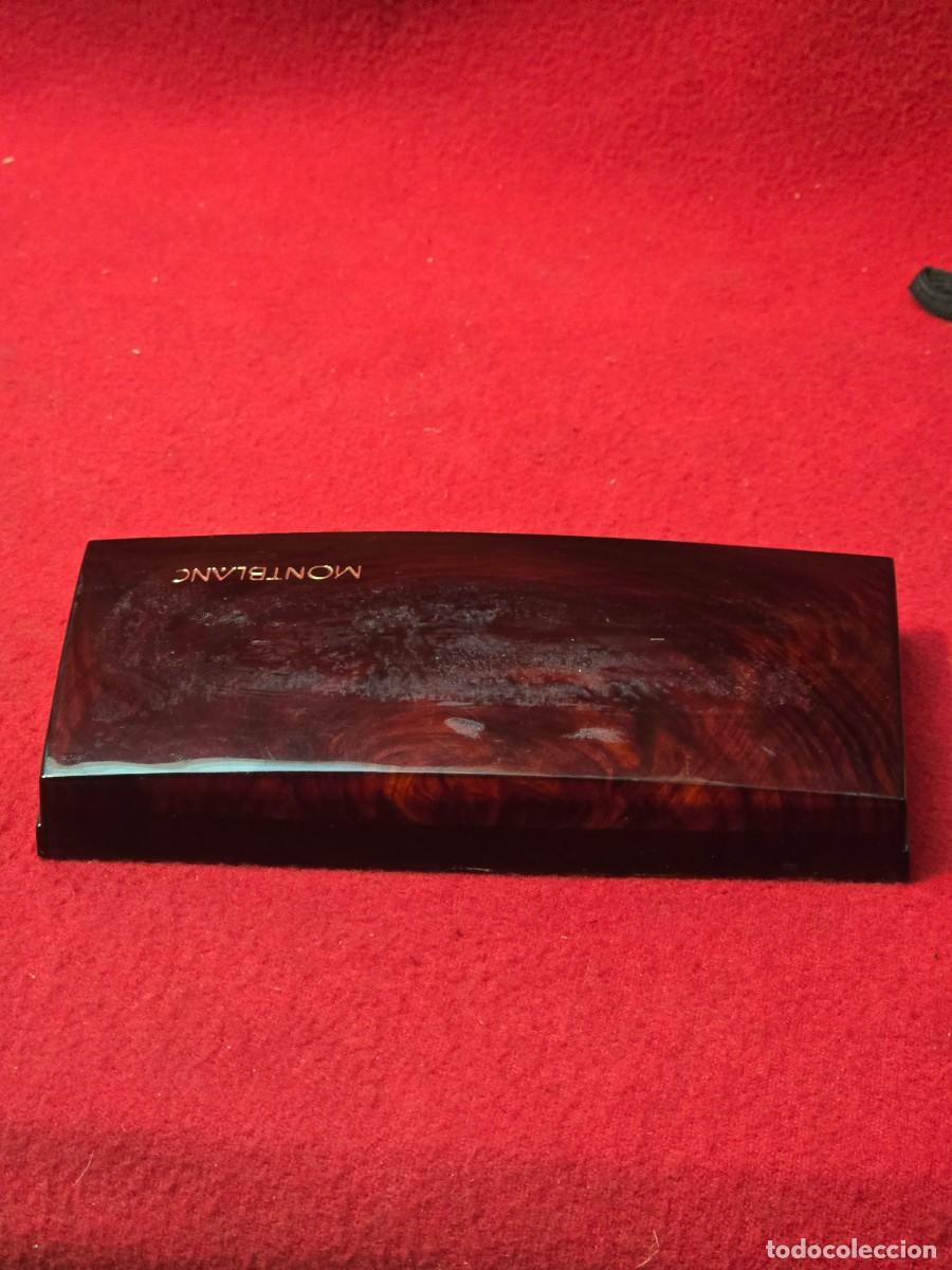 Plumas estilogr&aacute;ficas antiguas: CAJA O ESTUCHE MONTBLANC. - Foto 3