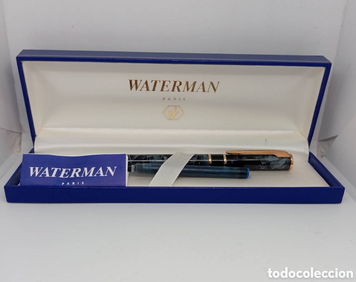 Plumas estilogr&aacute;ficas antiguas: Pluma estilogr&aacute;fica waterman - Foto 1