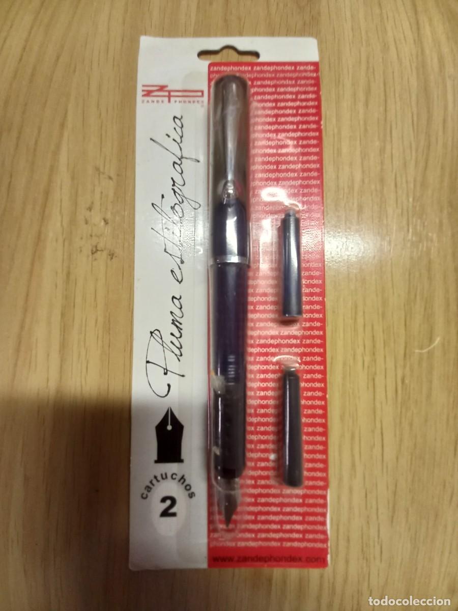 Plumas estilogr&aacute;ficas antiguas: PLUMA ESTILOGR&Aacute;FICA ZANDEPHONDEX - Foto 1