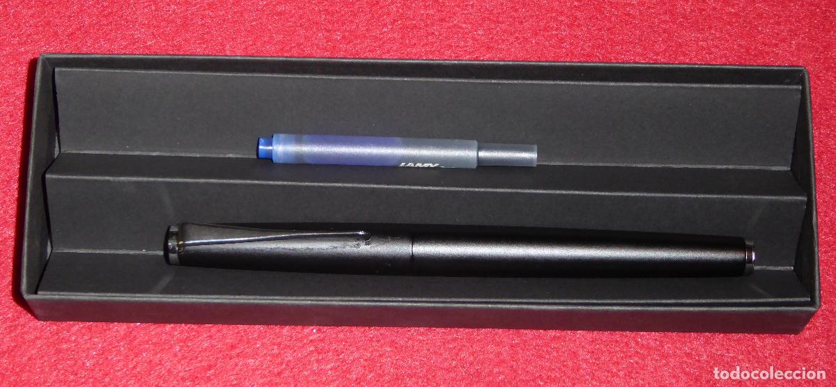 Plumas estilogr&aacute;ficas antiguas: PLUMA ESTILOGRAFICA LAMY STUDIO BLACK - Foto 9