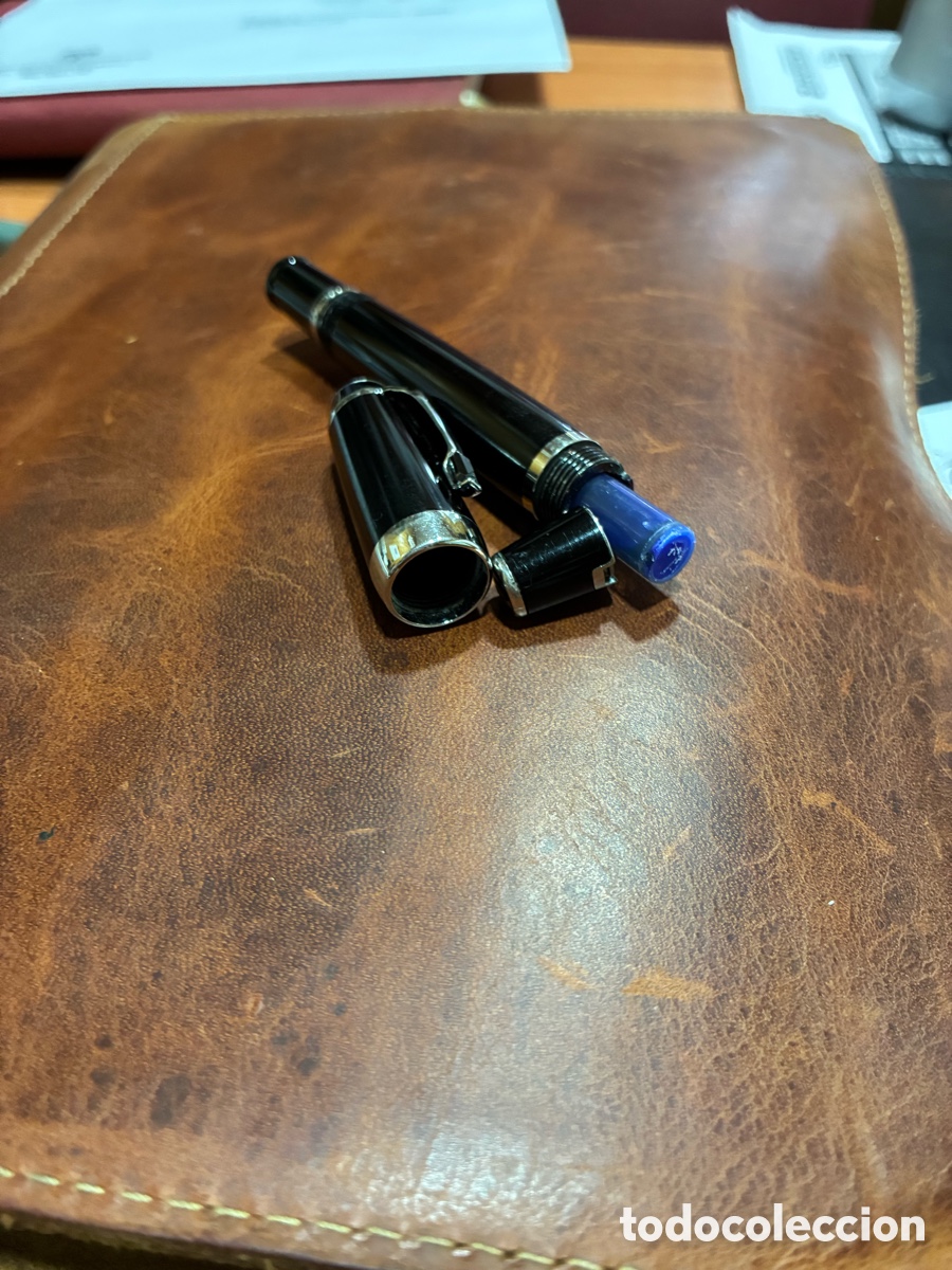 Plumas estilogr&aacute;ficas antiguas: Pluma Boheme Noir Mont Blanc - Foto 2