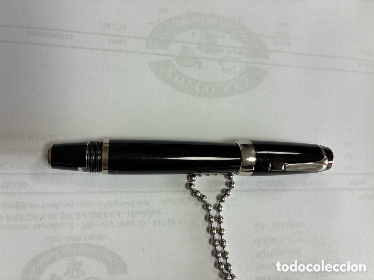 Plumas estilogr&aacute;ficas antiguas: Pluma Boheme Noir Mont Blanc - Foto 3