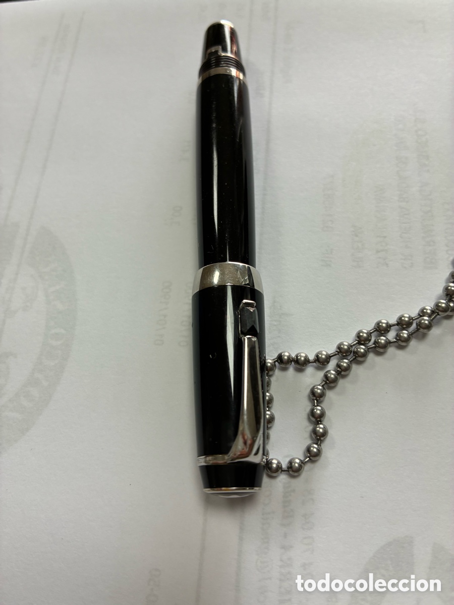Plumas estilogr&aacute;ficas antiguas: Pluma Boheme Noir Mont Blanc - Foto 4