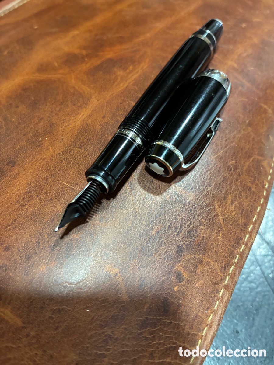 Plumas estilogr&aacute;ficas antiguas: Pluma Boheme Noir Mont Blanc - Foto 1