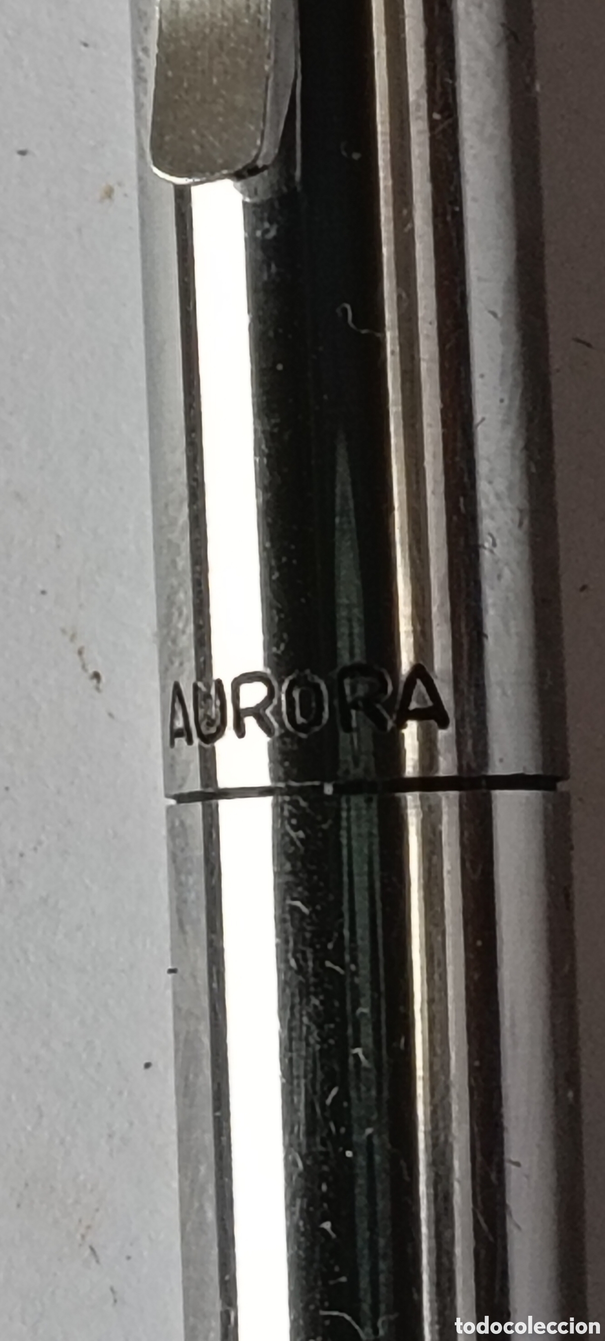 Plumas estilogr&aacute;ficas antiguas: Pluma estilografica AURORA HASTIL - Foto 2