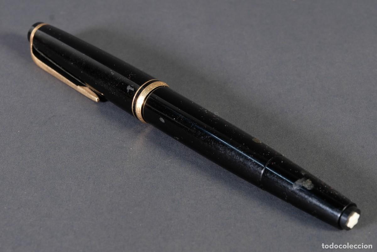 Plumas estilogr&aacute;ficas antiguas: Pluma estilogr&aacute;fica Montblanc 22 - Foto 3